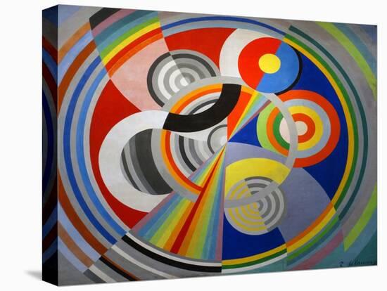 Rythme No 1, Decoration for the Salon Des Tuileries, 1938 (Oil on Canvas)-Robert Delaunay-Premier Image Canvas