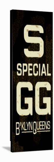 S Special Weathered Sign-null-Stretched Canvas