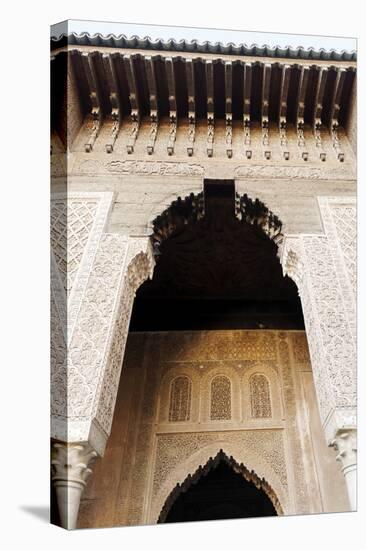 Saadian Tombs Dating from the 16th Century, Marrakesh, Morocco, North Africa-Guy Thouvenin-Premier Image Canvas