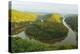 Saar River Loop at Mettlach, Rhineland-Palatinate, Germany, Europe-Jochen Schlenker-Premier Image Canvas