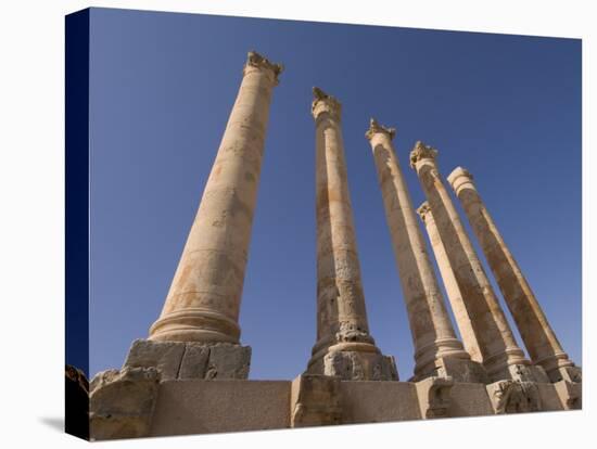Sabratha Roman Site, UNESCO World Heritage Site, Tripolitania, Libya, North Africa, Africa-Pitamitz Sergio-Premier Image Canvas