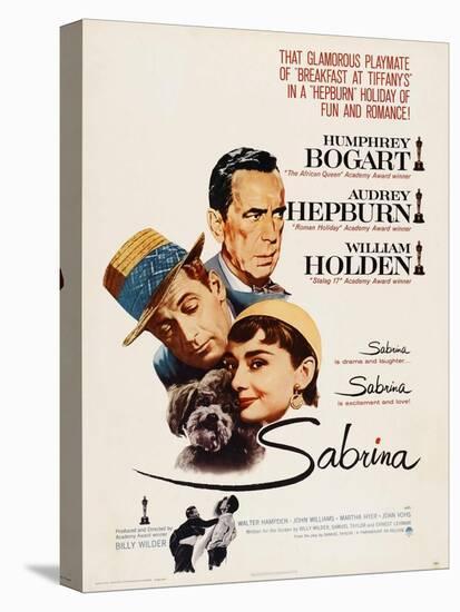 Sabrina, Audrey Hepburn, Directed by Billy Wilder, 1954-null-Premier Image Canvas
