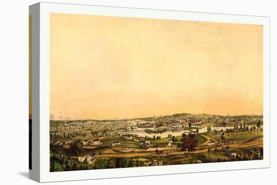Saco, and Biddeford, Me, Between 1850 and 1870-null-Premier Image Canvas