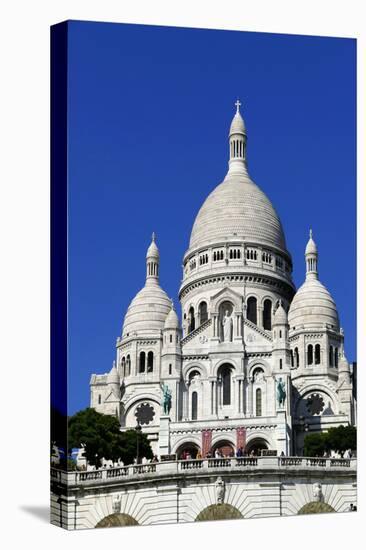 Sacre Coeur Basilica on Montmartre, Paris, France, Europe-Hans-Peter Merten-Premier Image Canvas