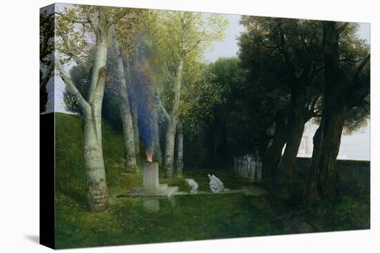 Sacred Grove, 1886-Arnold Bocklin-Premier Image Canvas