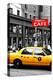Safari CityPop Collection - New York Yellow Cab in Soho II-Philippe Hugonnard-Premier Image Canvas