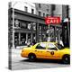 Safari CityPop Collection - New York Yellow Cab in Soho III-Philippe Hugonnard-Premier Image Canvas