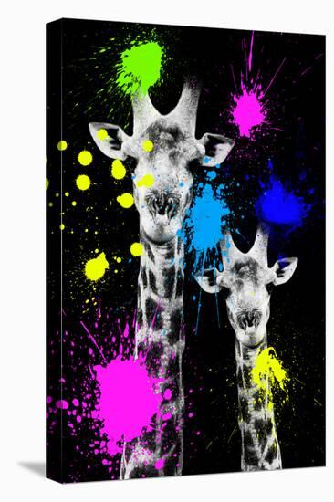 Safari Colors Pop Collection - Giraffes Portrait IV-Philippe Hugonnard-Premier Image Canvas