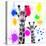 Safari Colors Pop Collection - Giraffes Portrait V-Philippe Hugonnard-Premier Image Canvas