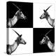 Safari Profile Collection - Antelopes Impalas II-Philippe Hugonnard-Premier Image Canvas