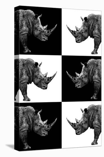 Safari Profile Collection - Rhinos-Philippe Hugonnard-Premier Image Canvas