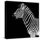 Safari Profile Collection - Zebra Black Edition II-Philippe Hugonnard-Premier Image Canvas