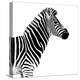 Safari Profile Collection - Zebra White Edition II-Philippe Hugonnard-Premier Image Canvas