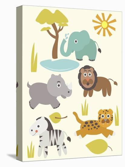 Safari Zoo-Rachel Gresham-Premier Image Canvas