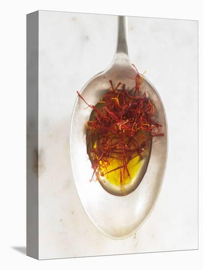 Saffron Threads in Oil on a Spoon-Nikolai Buroh-Premier Image Canvas