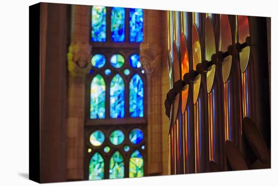 Sagrada Familia, Barcelona, Catalonia, Spain-Mark Mawson-Premier Image Canvas