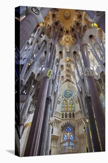 Sagrada Familia, Barcelona, Catalonia, Spain-Mark Mawson-Premier Image Canvas