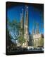 Sagrada Familia Barcelona Spain-null-Stretched Canvas