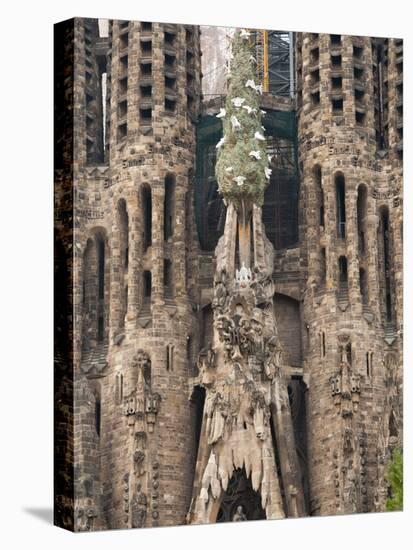 Sagrada Familia Cathedral by Gaudi, UNESCO World Heritage Site, Barcelona, Catalunya, Spain-Nico Tondini-Premier Image Canvas