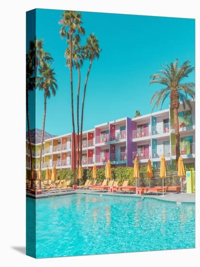 Saguaro Hotel Poolside in Palm Springs-Tom Windeknecht-Premier Image Canvas