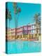 Saguaro Hotel Poolside in Palm Springs-Tom Windeknecht-Premier Image Canvas