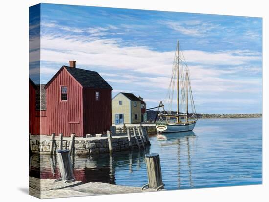 Sail Boat Rockport-Bruce Dumas-Premier Image Canvas