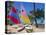 Sail Boats, Galley Bay, Antigua, Caribbean, West Indies, Central America-Firecrest Pictures-Premier Image Canvas