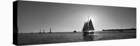 Sailboat, Key West, Florida, USA-null-Stretched Canvas