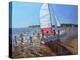 Sailboat, Palais Sur Mer, 2008-Andrew Macara-Premier Image Canvas