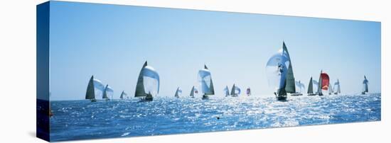 Sailboat Race, Key West Florida, USA-null-Premier Image Canvas