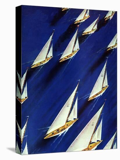 "Sailboat Regatta," June 29, 1940-Ski Weld-Premier Image Canvas
