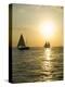 Sailboats at Sunset, Key West, Florida, United States of America, North America-Robert Harding-Premier Image Canvas