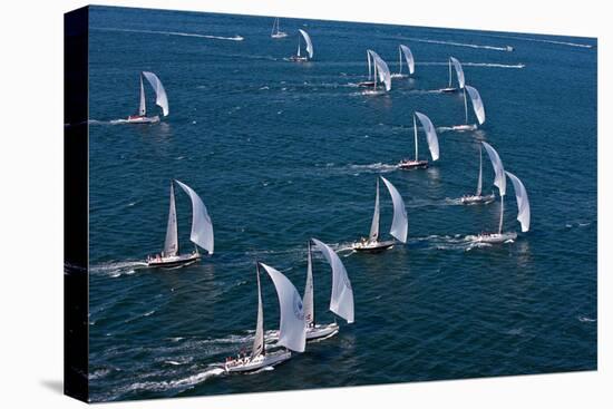 Sailboats in Swan Nyyc Invitational Regatta, Newport, Rhode Island, USA-null-Premier Image Canvas