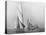 Sailboats Sailing Downwind, CA. 1900-1920-Edwin Levick-Stretched Canvas