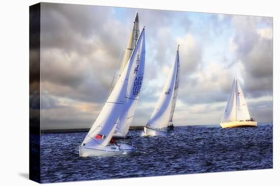 Sailing at Sunset I-Alan Hausenflock-Premier Image Canvas