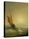 Sailing Barge at Sunset, 1856-Ivan Konstantinovich Aivazovsky-Premier Image Canvas