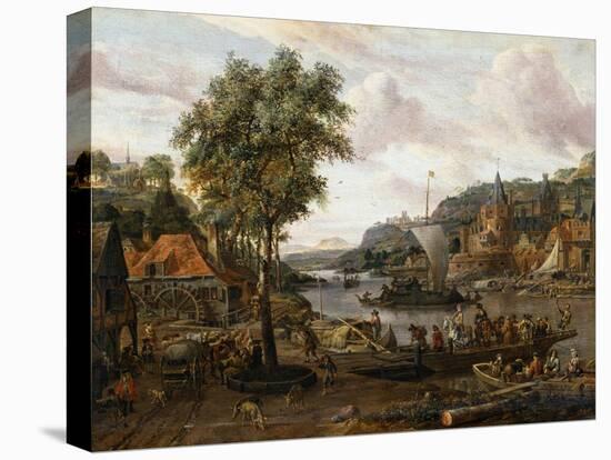 Sailing Boats, 17th or Early 18th Century-Abraham Storck-Premier Image Canvas