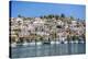 Sailing boats in Poros Island port, Saronic Island, Aegean Coast, Greek Islands, Greece-Matthew Williams-Ellis-Premier Image Canvas