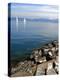 Sailing Boats, Lac Leman, Evian-Les Bains, Haute-Savoie, France, Europe-Richardson Peter-Premier Image Canvas