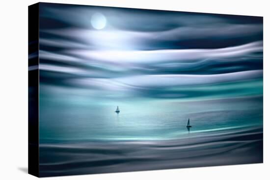 Sailing by Moonlight-Ursula Abresch-Premier Image Canvas