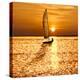 Sailing Off into the Sunset-Adrian Campfield-Premier Image Canvas
