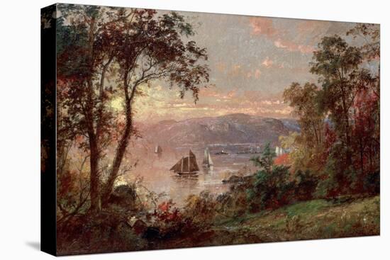 Sailing (The Hudson at Tappan Zee), 1883-Jasper Francis Cropsey-Premier Image Canvas