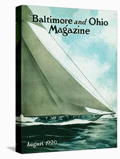 Sailing the Open Waters 1921-null-Premier Image Canvas