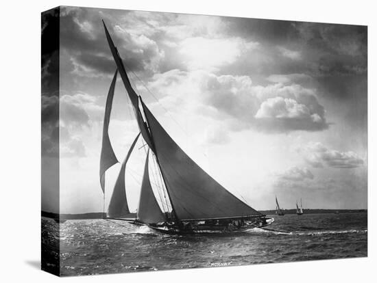 Sailing Yacht Mohawk at Sea-null-Premier Image Canvas