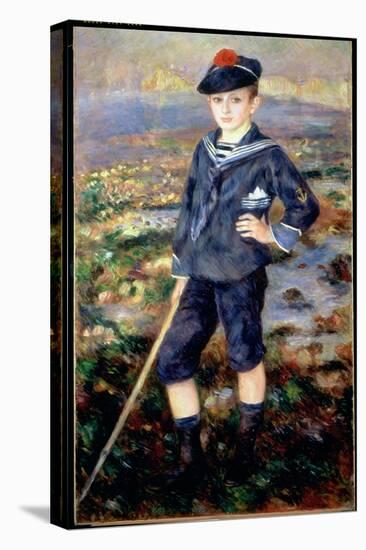 Sailor Boy (Portrait of Robert Nunes), 1883 (Oil on Canvas)-Pierre Auguste Renoir-Premier Image Canvas