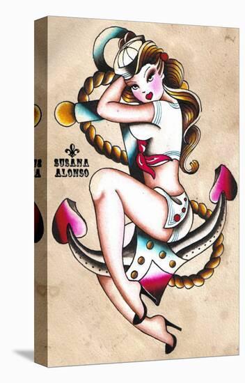 Sailorette-Sus Alonso-Stretched Canvas