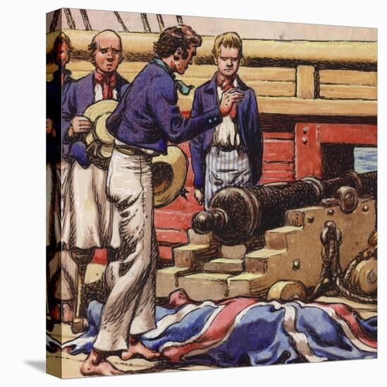 Sailors at a Ship's Cannon-Pat Nicolle-Premier Image Canvas