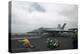 Sailors Signal to Launch an F-A-18E Super Hornet-null-Premier Image Canvas