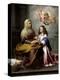 Saint Anne with the Virgin, Ca. 1655-Bartolome Esteban Murillo-Premier Image Canvas