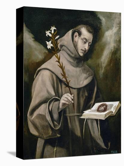 Saint Anthony of Padua, 1577-79-El Greco-Premier Image Canvas